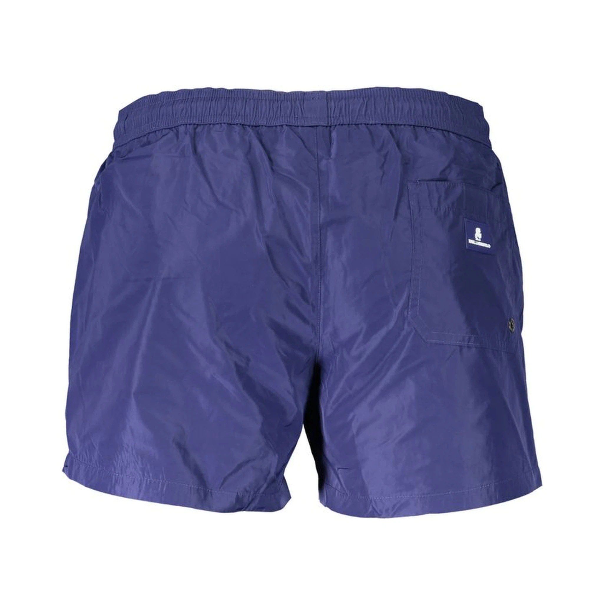 Blue Polyester Swimwear
