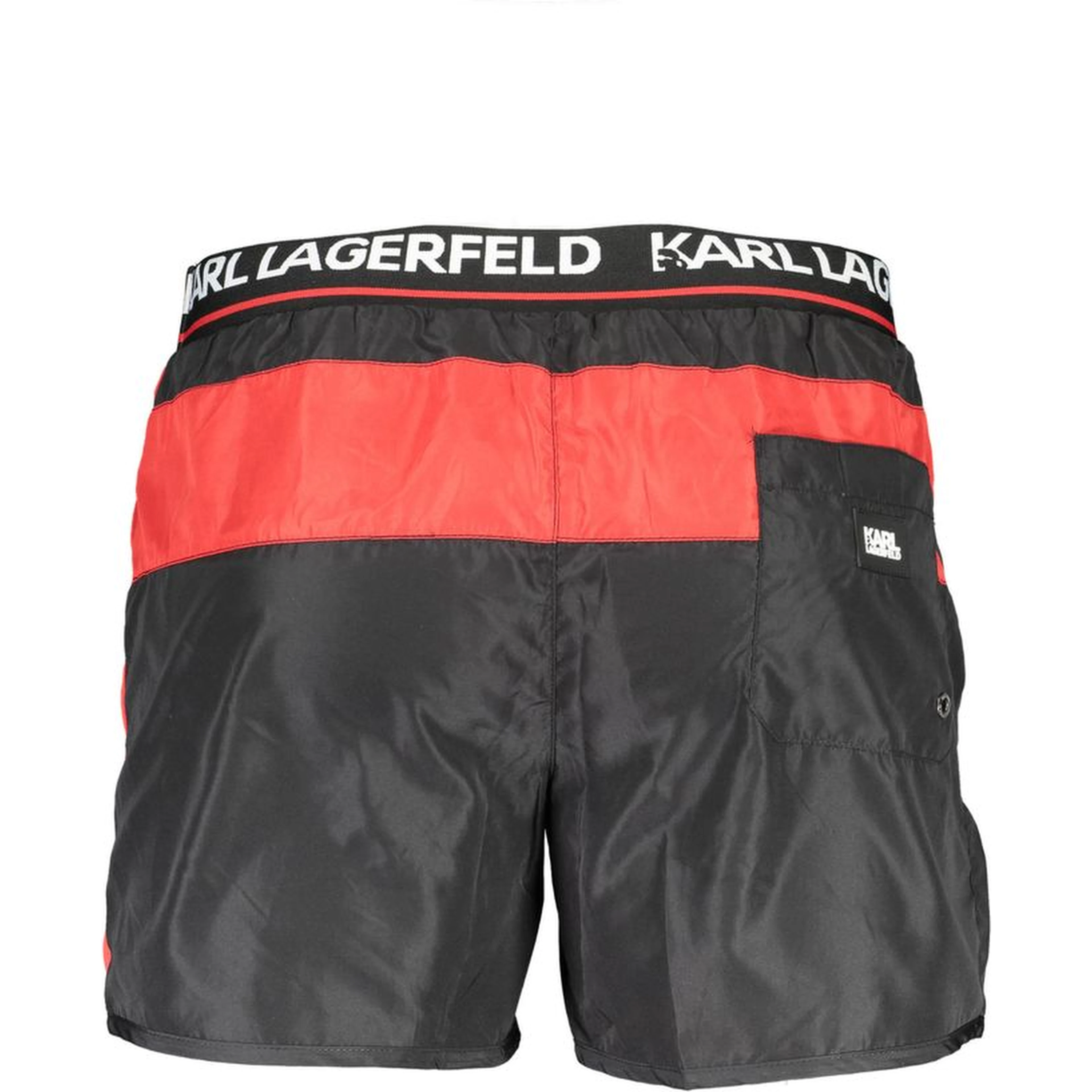 Black Polyester Swimwear