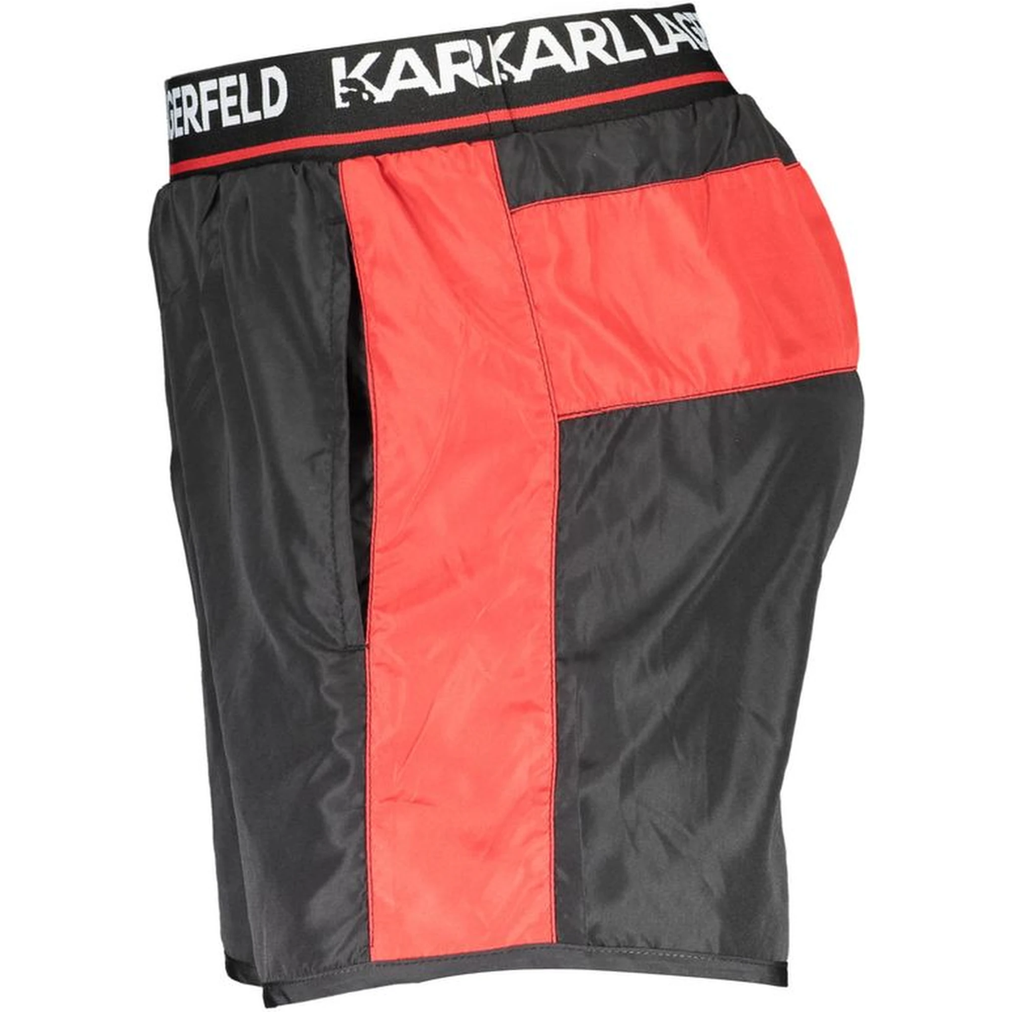 Black Polyester Swimwear