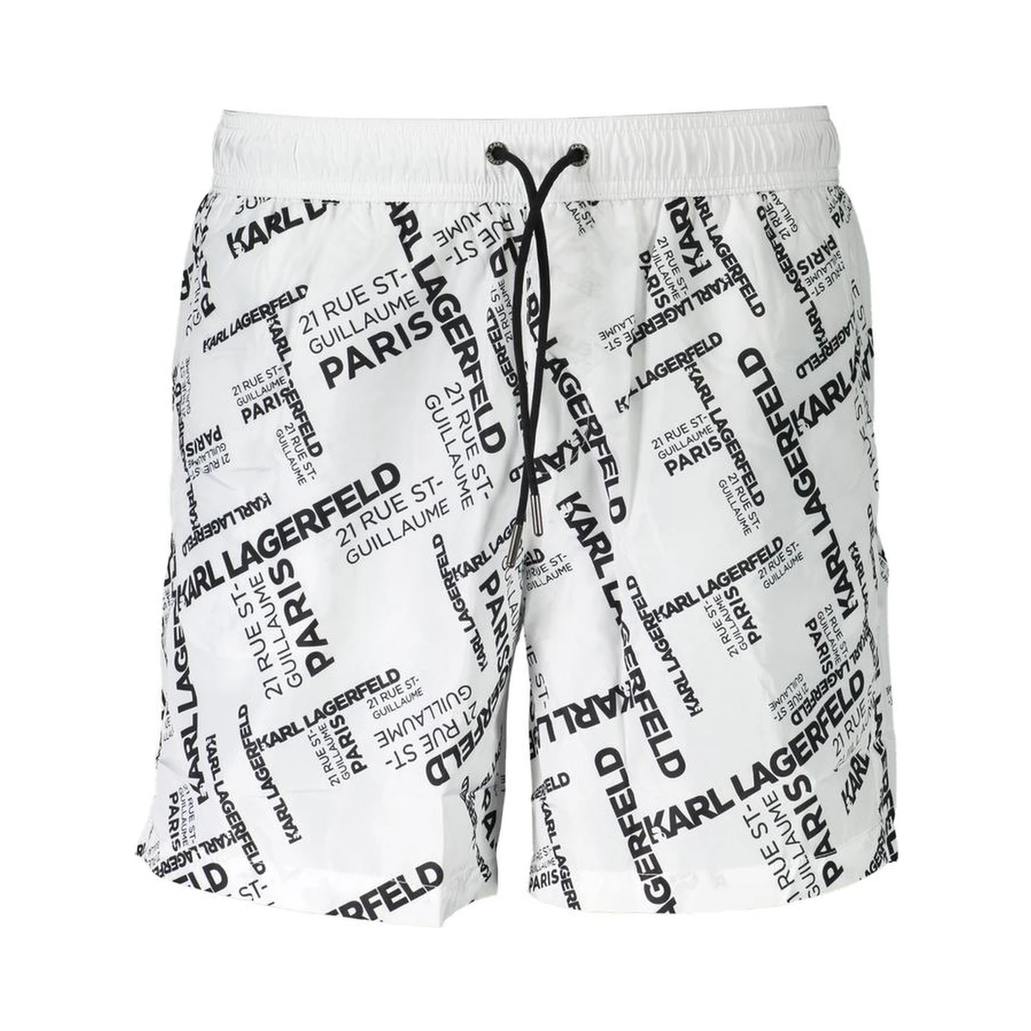 White Polyester Swimwear