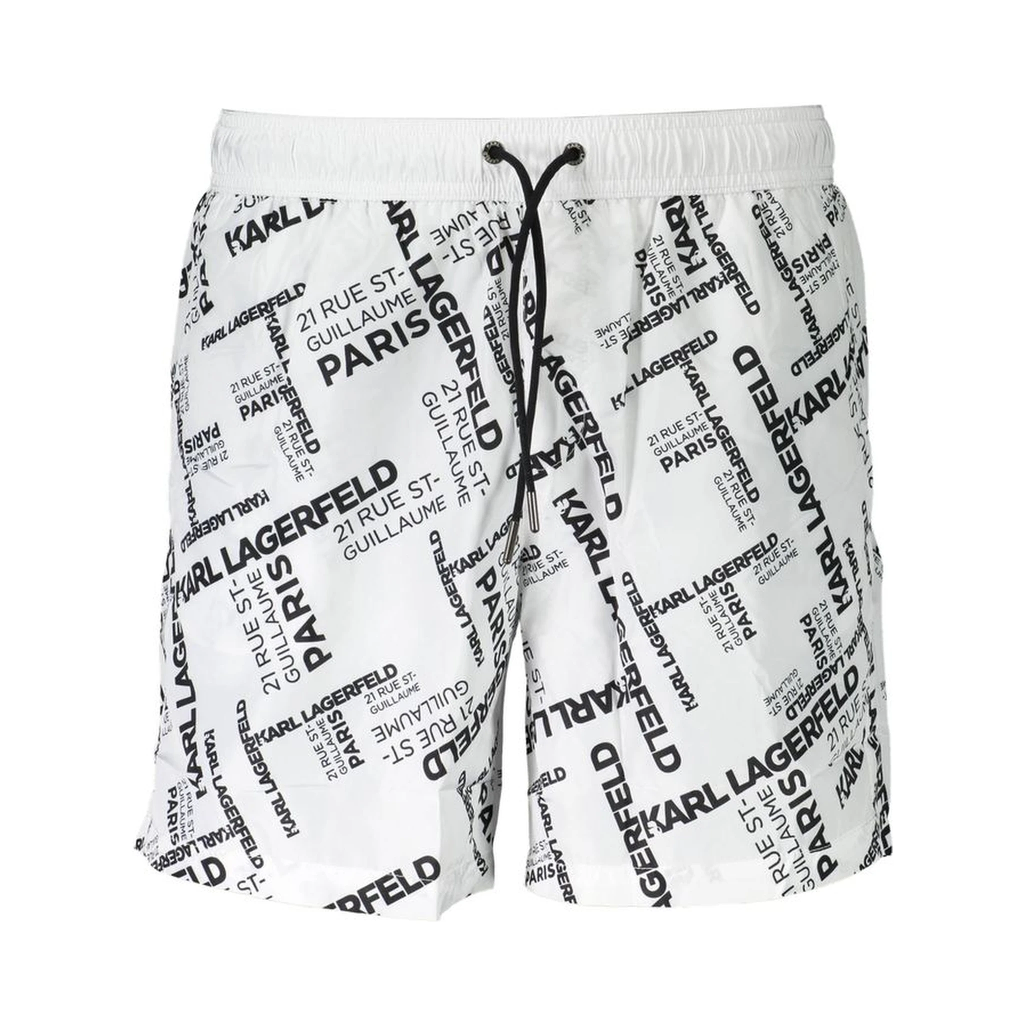 White Polyester Swimwear