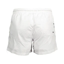 White Polyester Swimwear