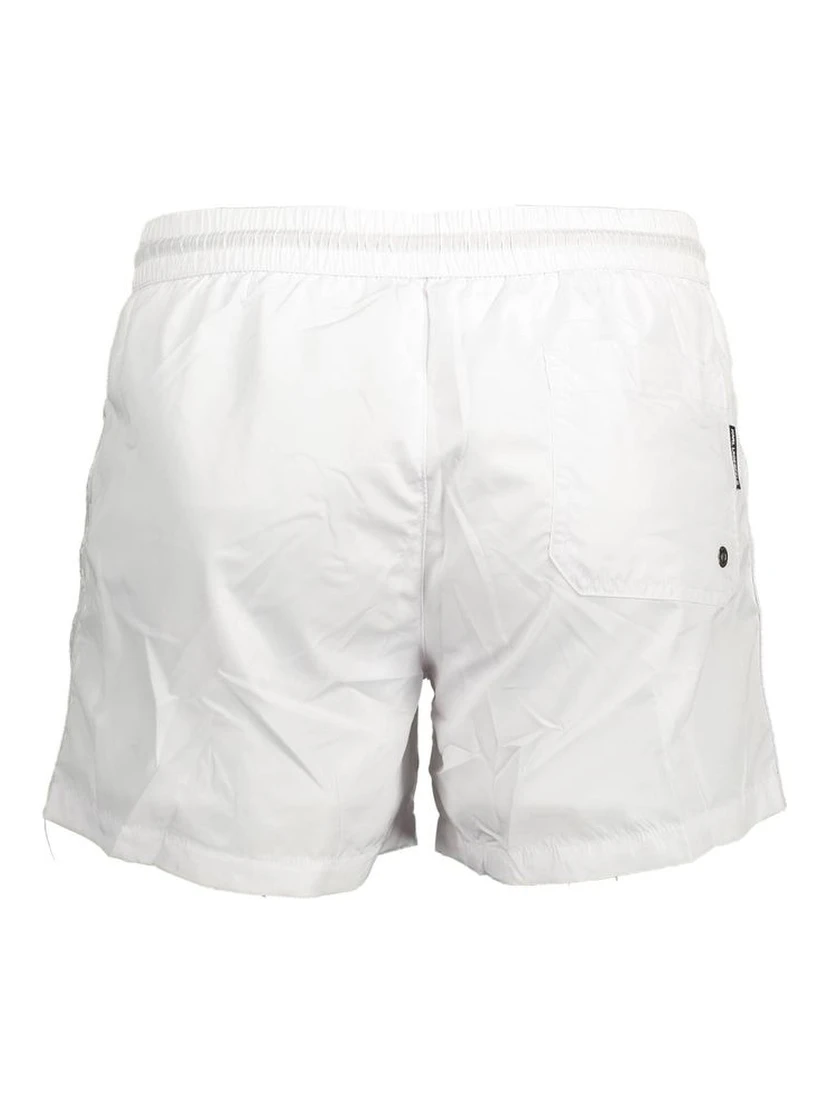 White Polyester Swimwear