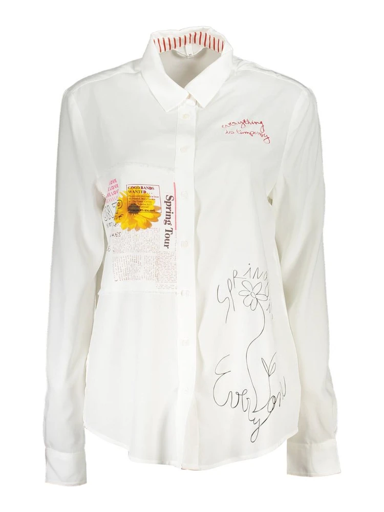 White Viscose Shirt