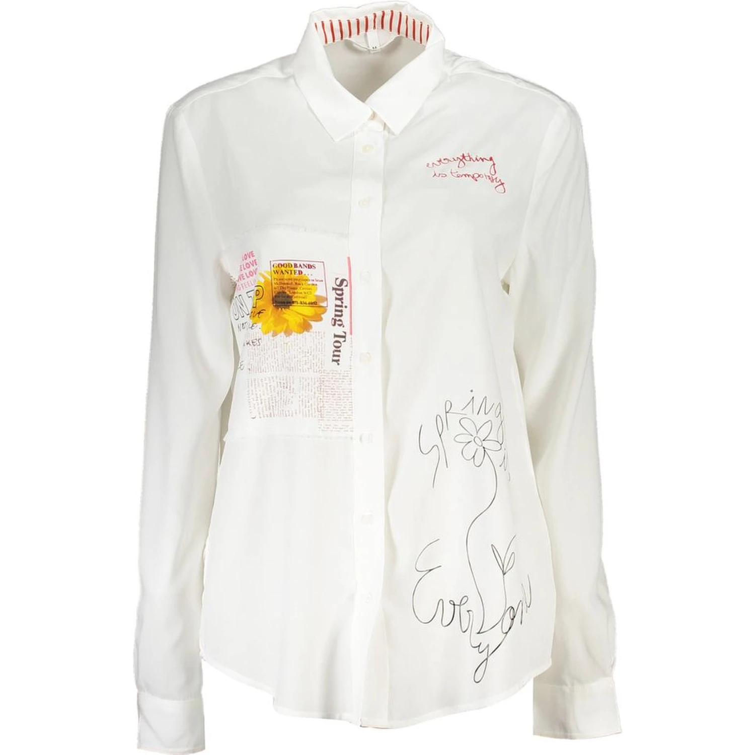 White Viscose Shirt