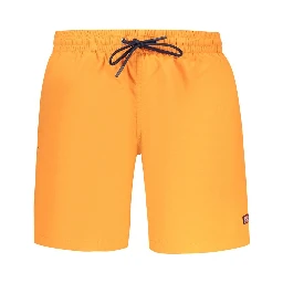 Orange Polyamide Swimwear