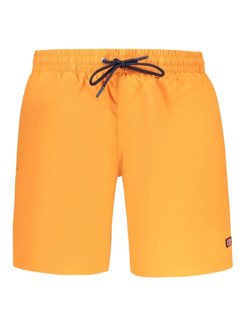Orange Polyamide Swimwear
