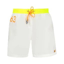 White Polyamide Swimwear