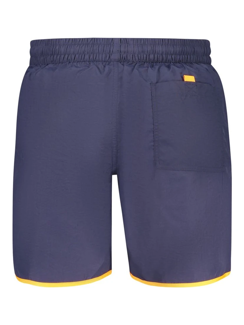 Blu Poliammide Men's Swim Boxer