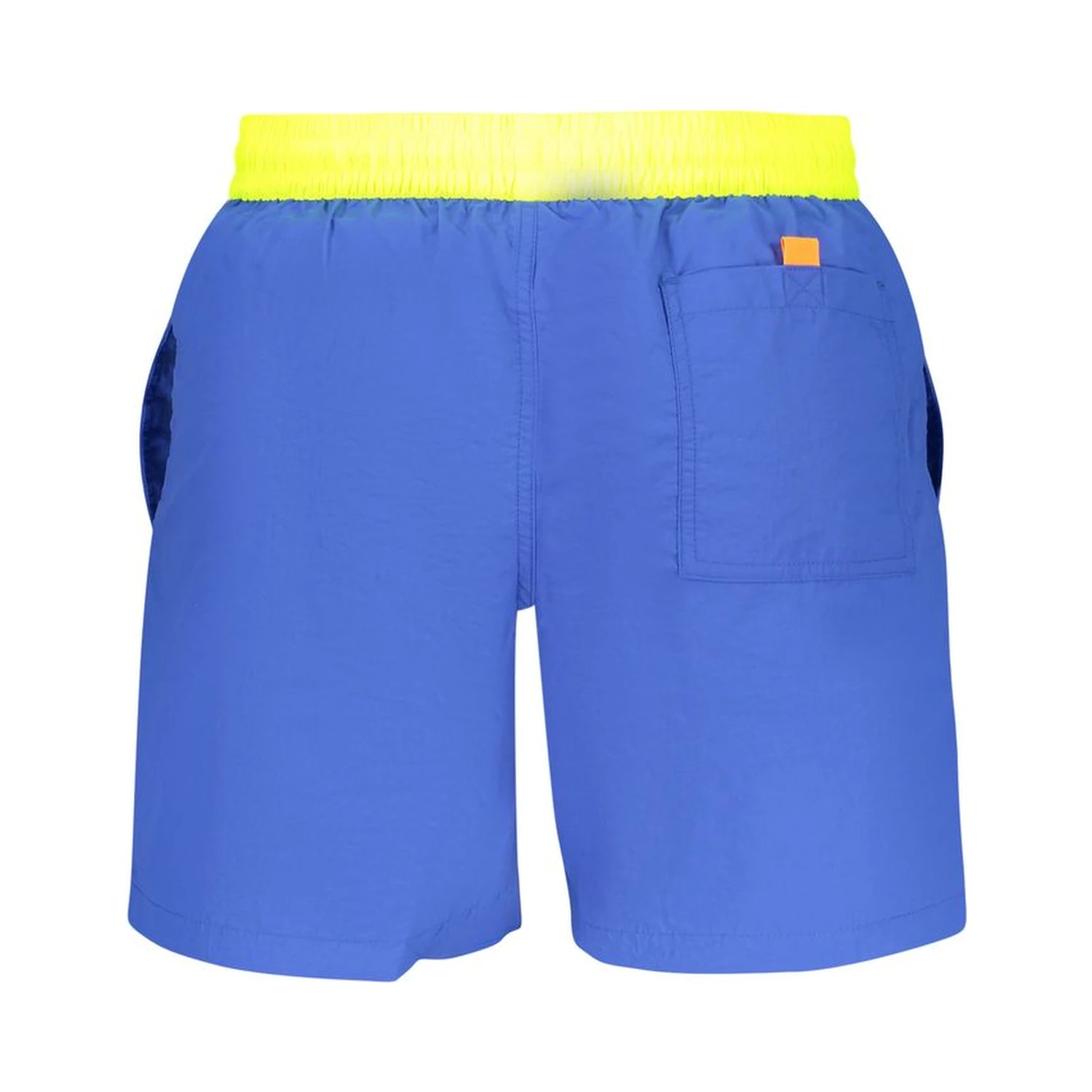Blu Poliammide Men Swim Boxer
