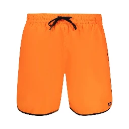 Orange Polyamide Swimwear