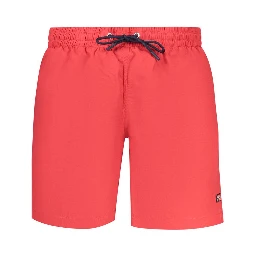 Rosso Poliammide Men's Swim Boxer