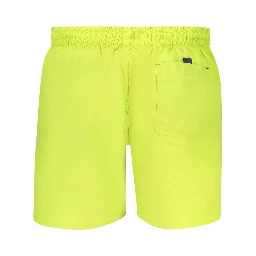 Verde Poliammide Men Swim Boxer