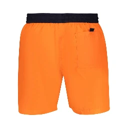 Orange Polyamide Swimwear