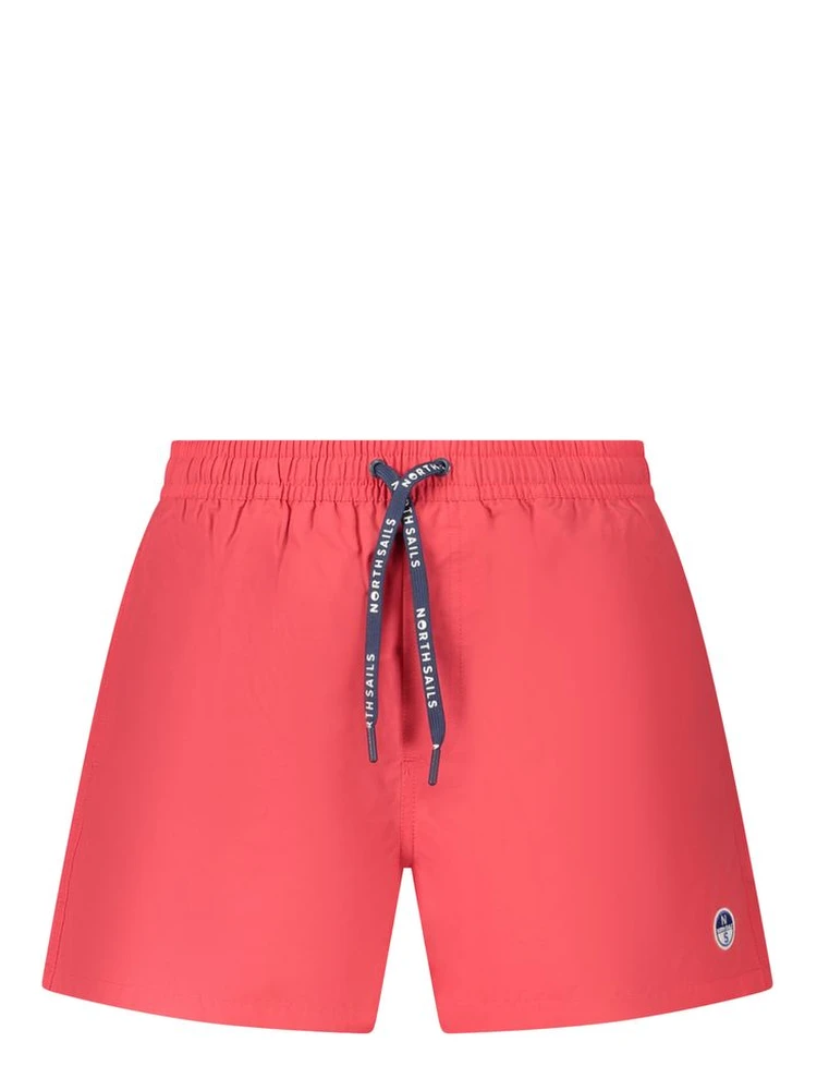 Red Cotton Swimwear