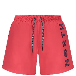 Red Cotton Swimwear