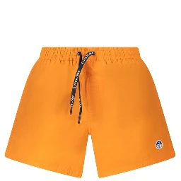 Orange Cotton Swimwear