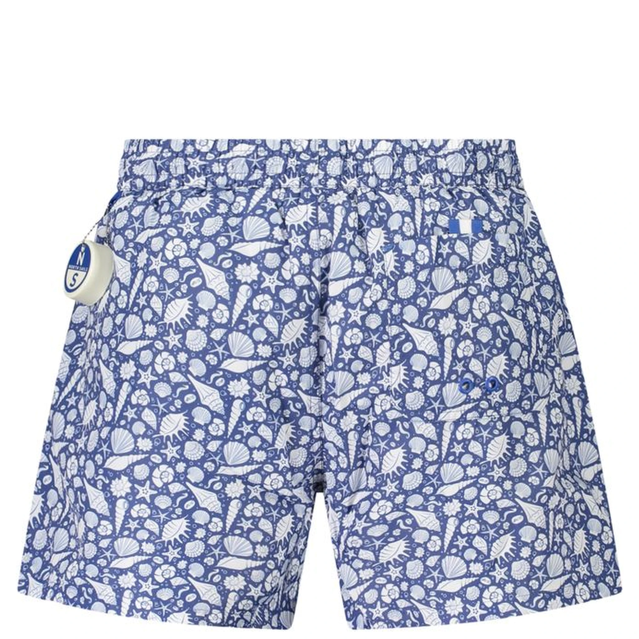 Blue Polyester Swimwear
