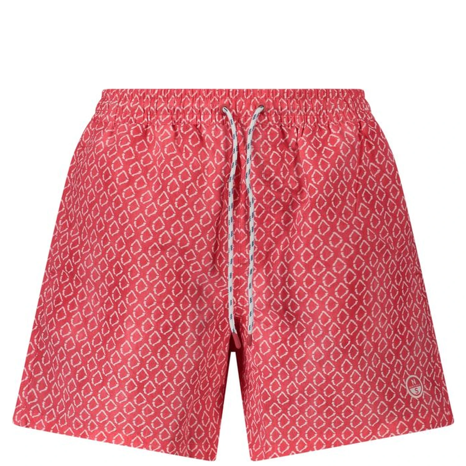 Red Polyester Swimwear