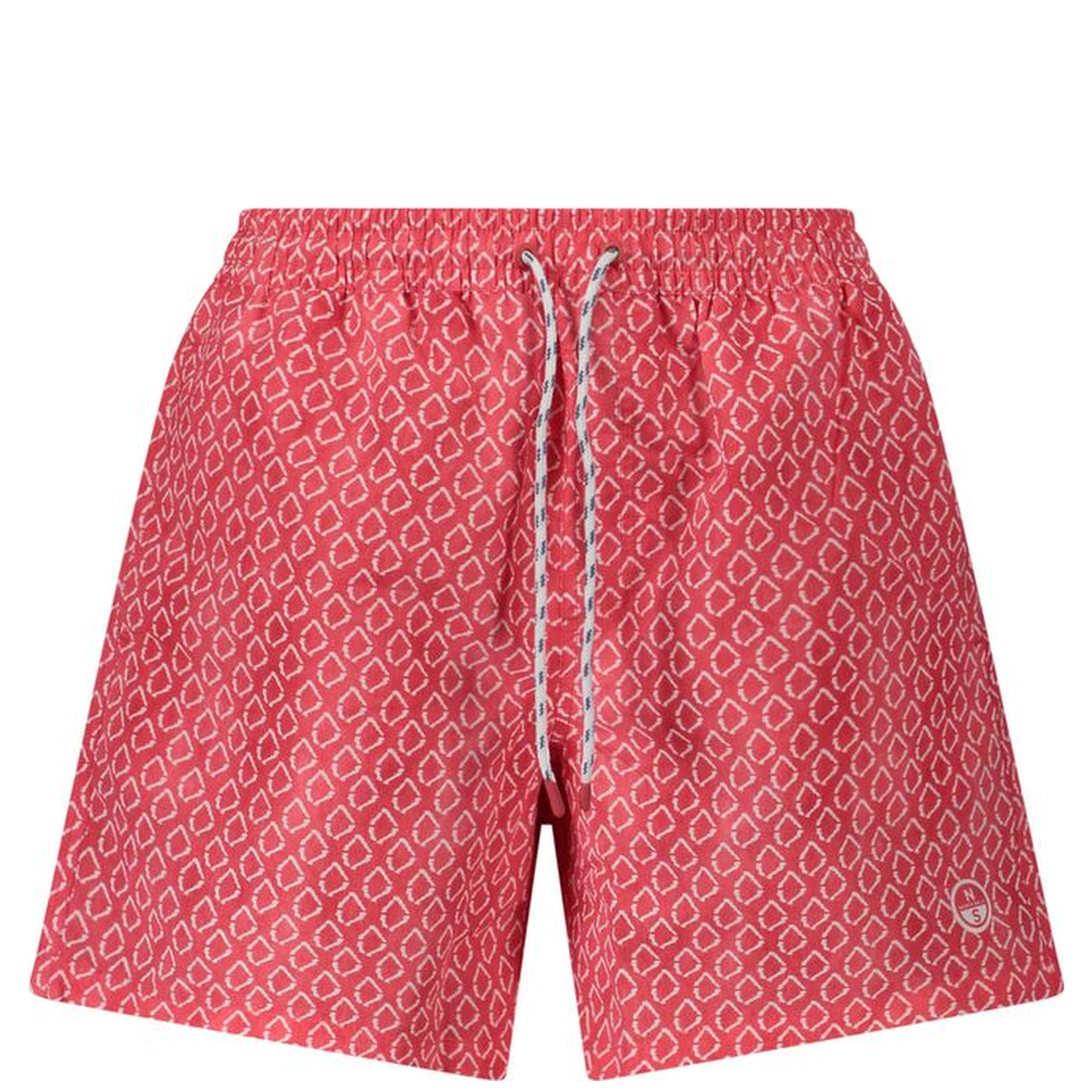 Red Polyester Swimwear