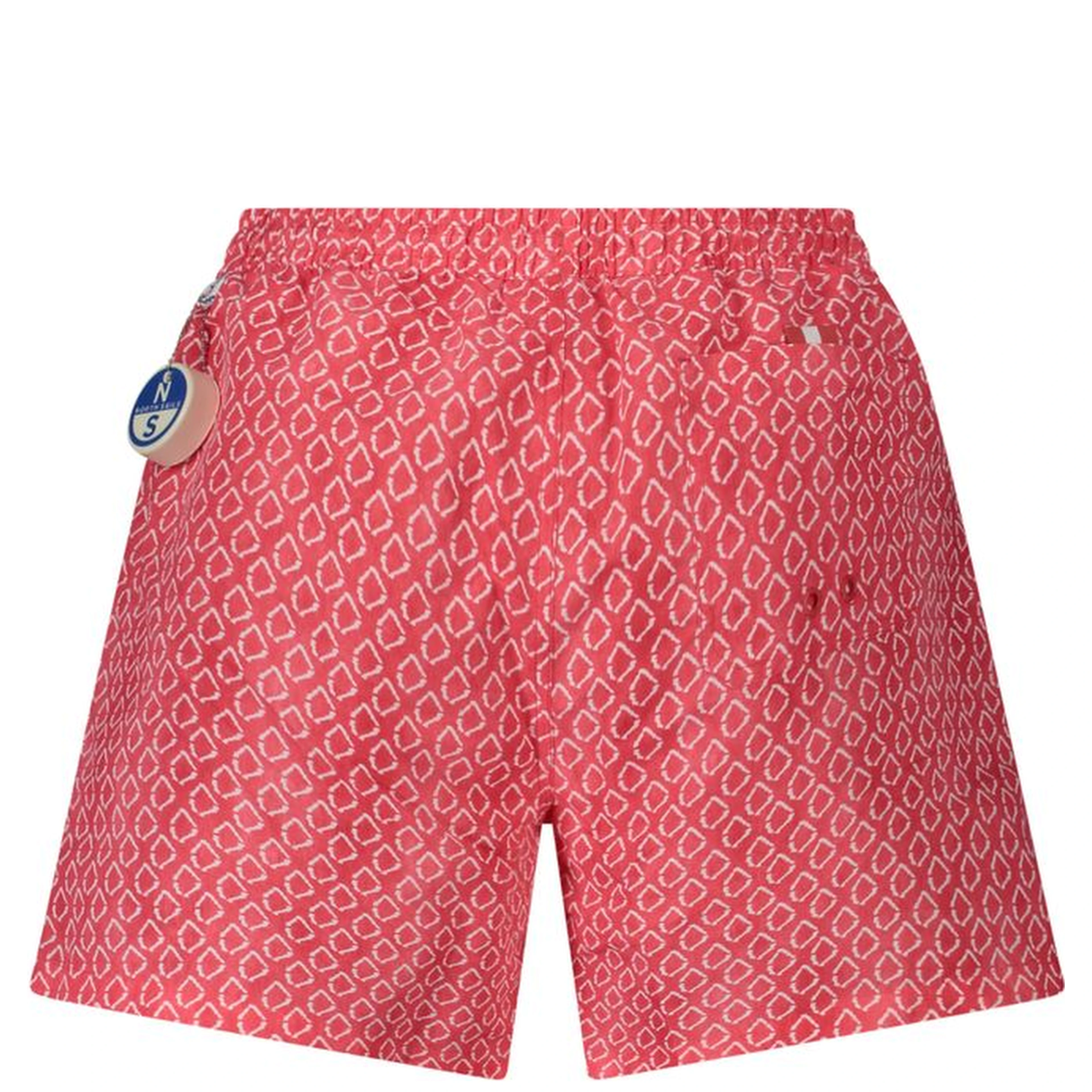 Red Polyester Swimwear