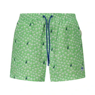 Green Polyester Swimwear