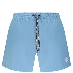 Blue Cotton Swimwear