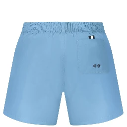 Blue Cotton Swimwear