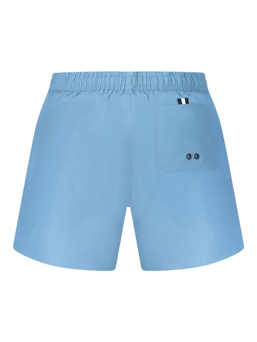 Blue Cotton Swimwear