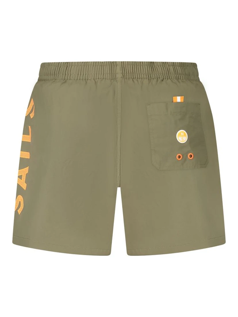 Green Cotton Swimwear