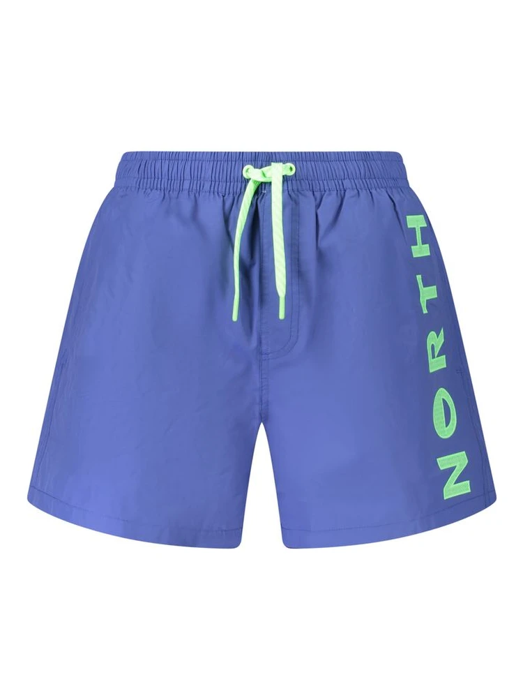 Blu Nylon Men's Swim Boxer