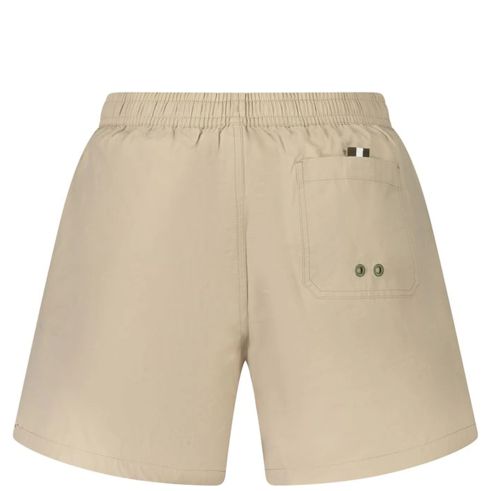 Beige Cotton Swimwear