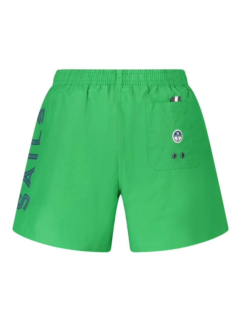 Green Cotton Swimwear