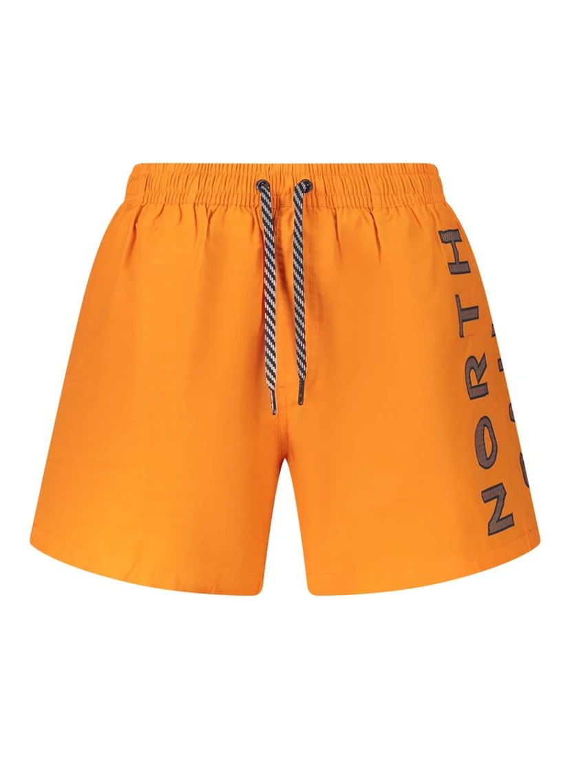 Orange Cotton Swimwear