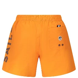 Orange Cotton Swimwear
