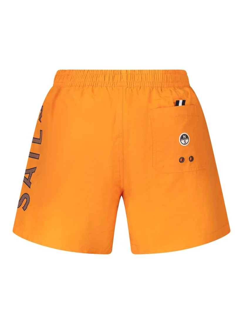 Orange Cotton Swimwear