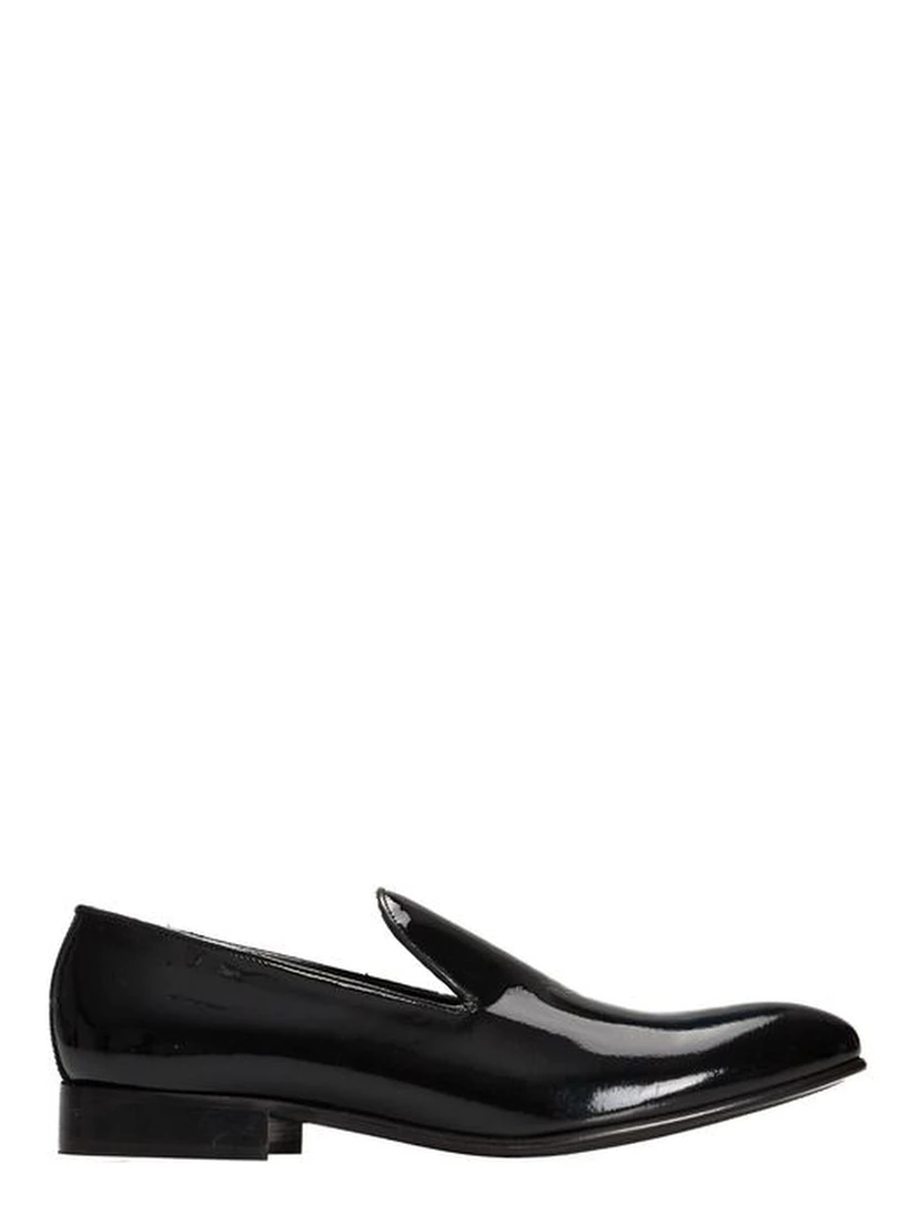 Black Calfskin Men Loafer