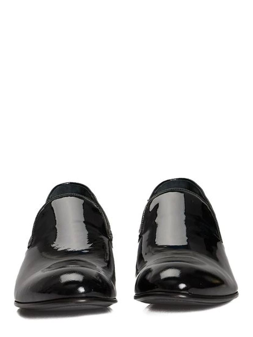 Black Calfskin Men Loafer