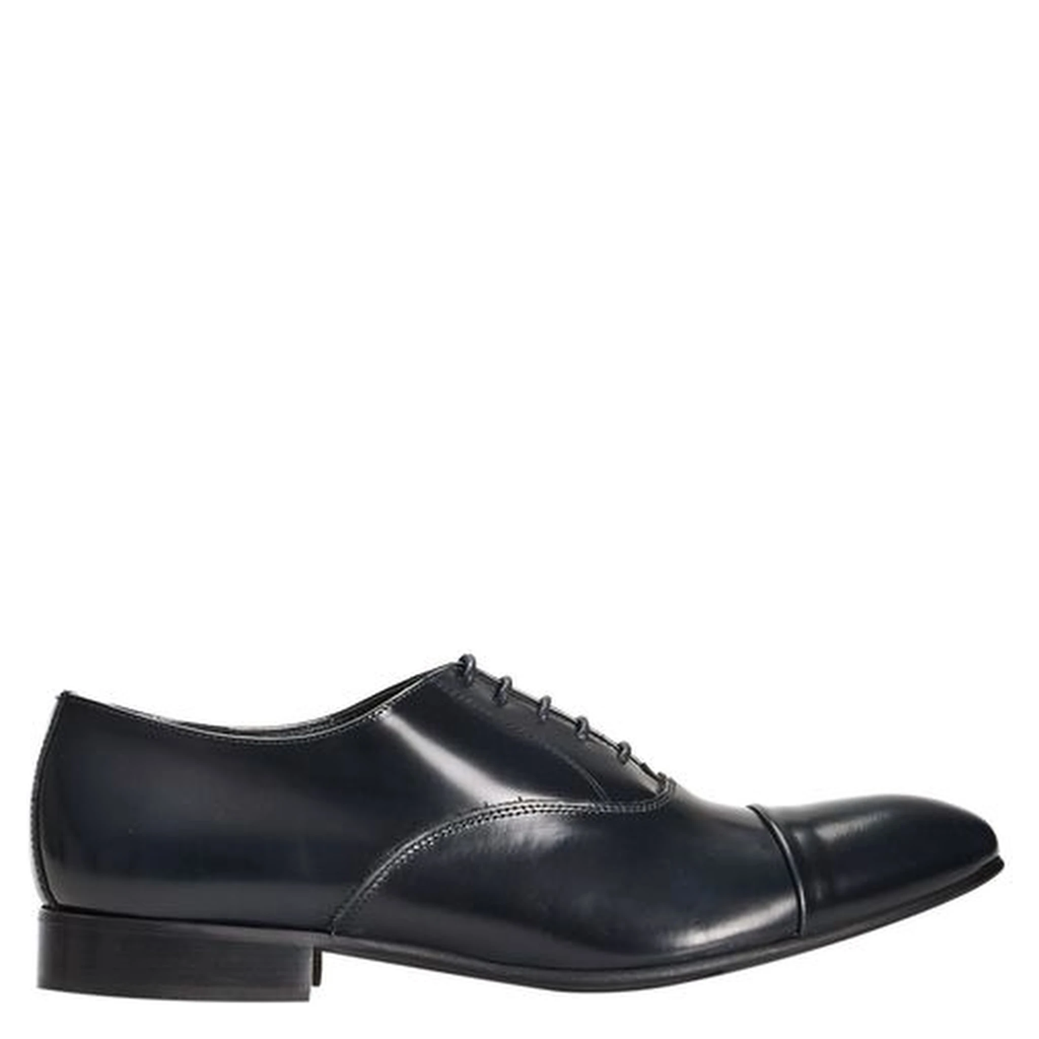 Blue Calfskin Men Loafer