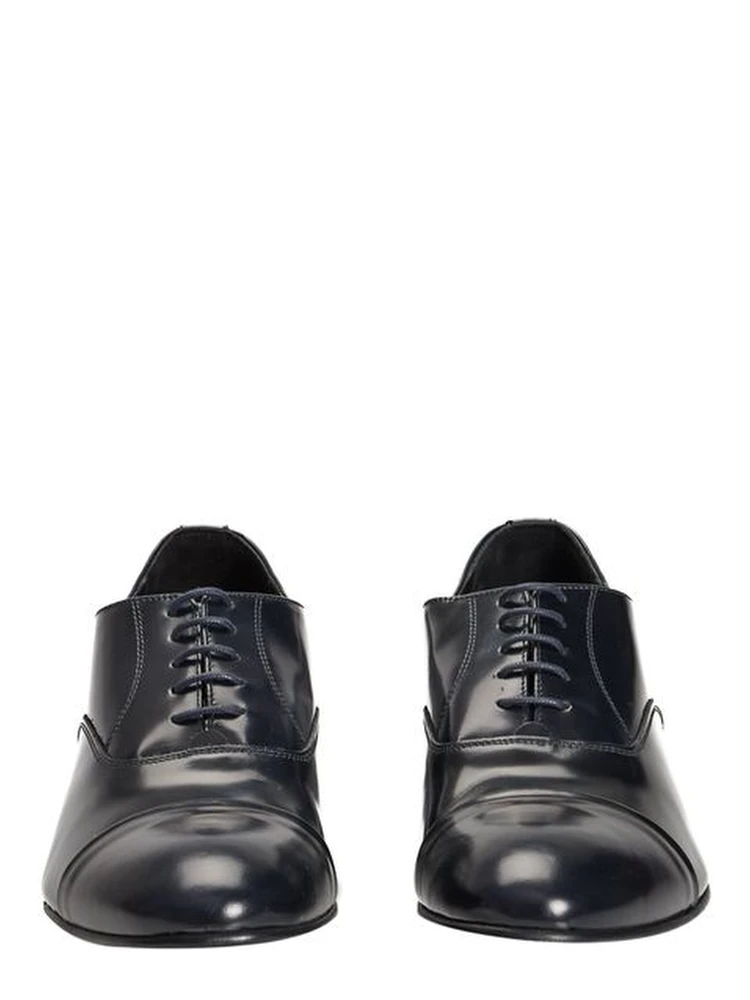 Blue Calfskin Men Loafer alternative