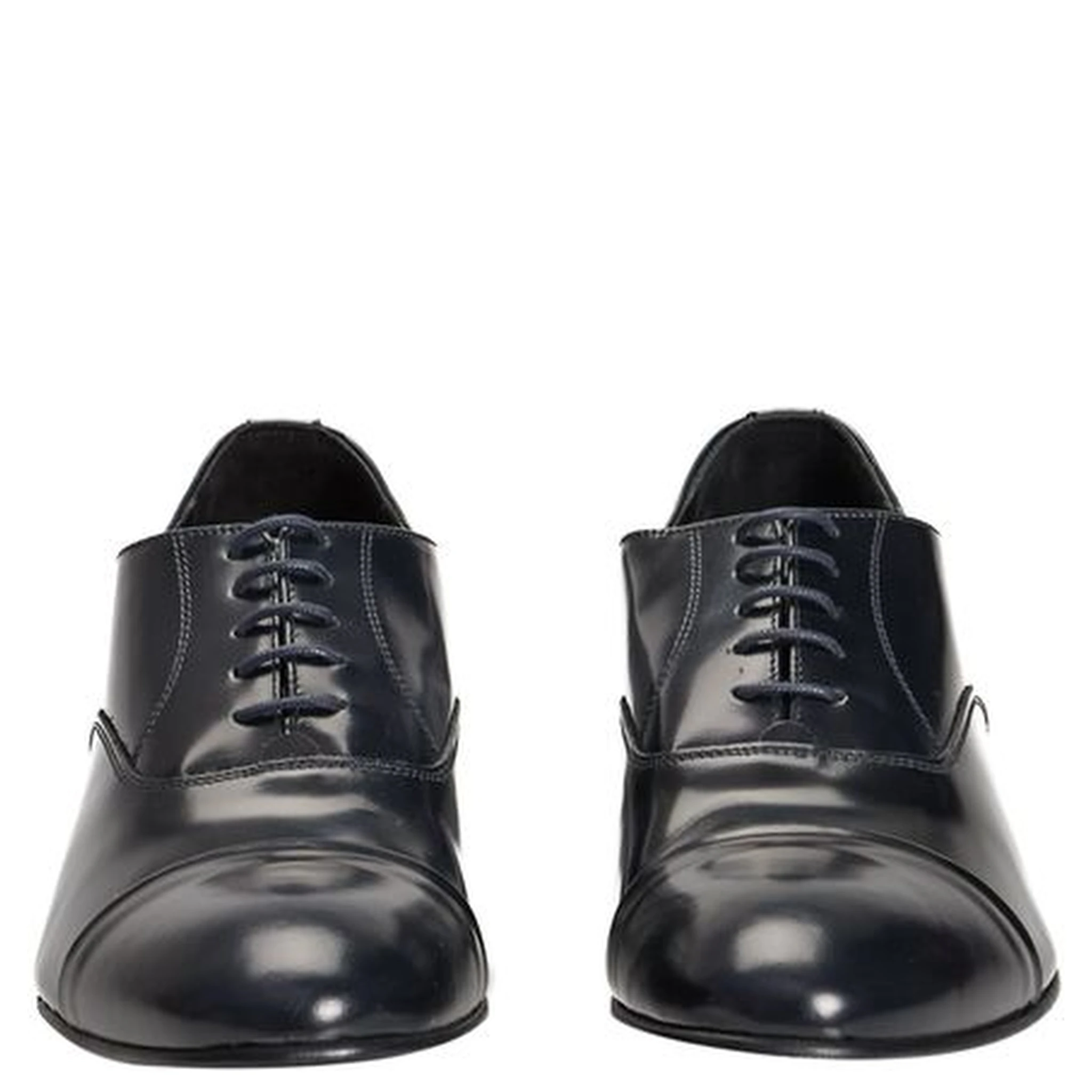 Blue Calfskin Men Loafer