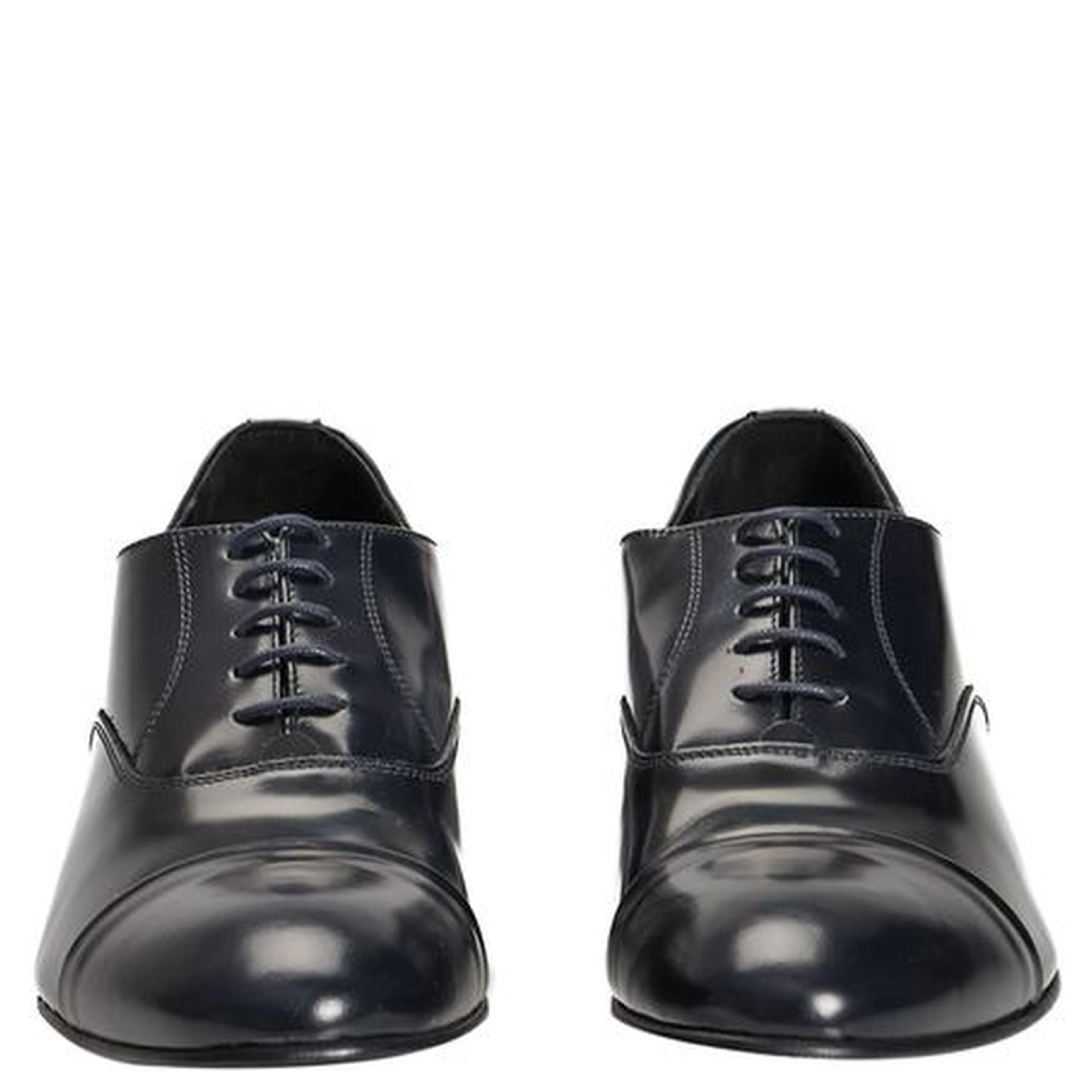 Blue Calfskin Men Loafer