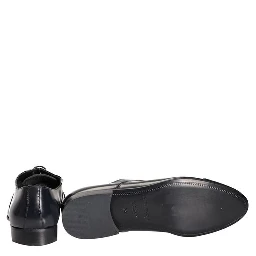 Blue Calfskin Men Loafer