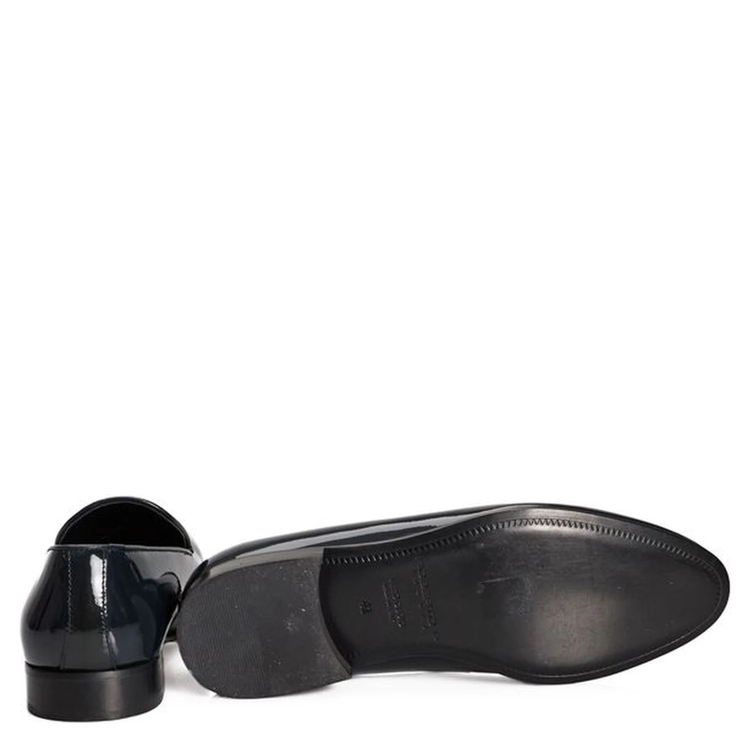 Blue Calfskin Men Loafer