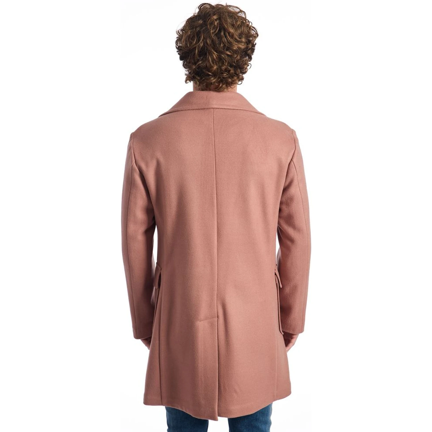 Multicolor Wool Men Jacket