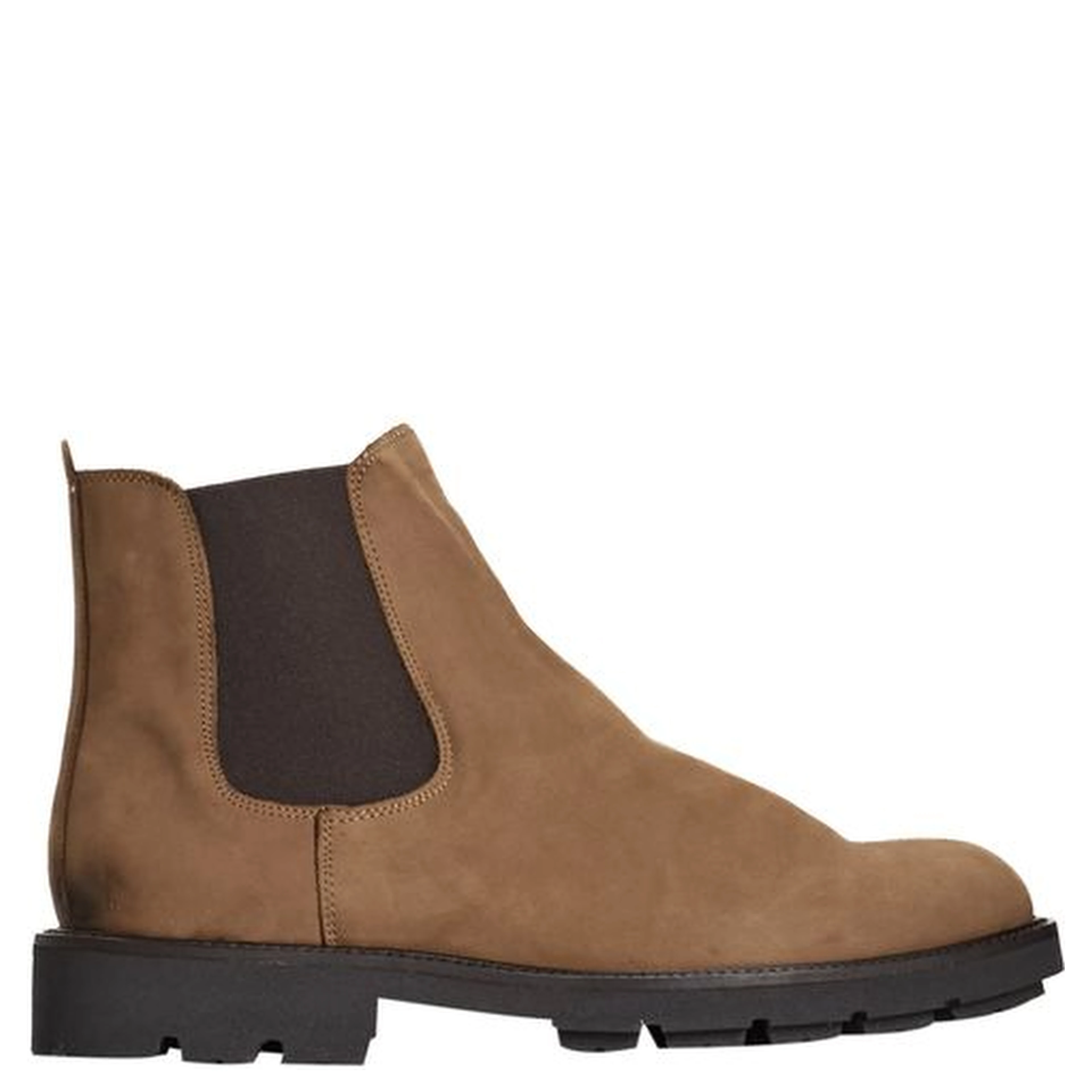 Brown Calfskin Men Boot