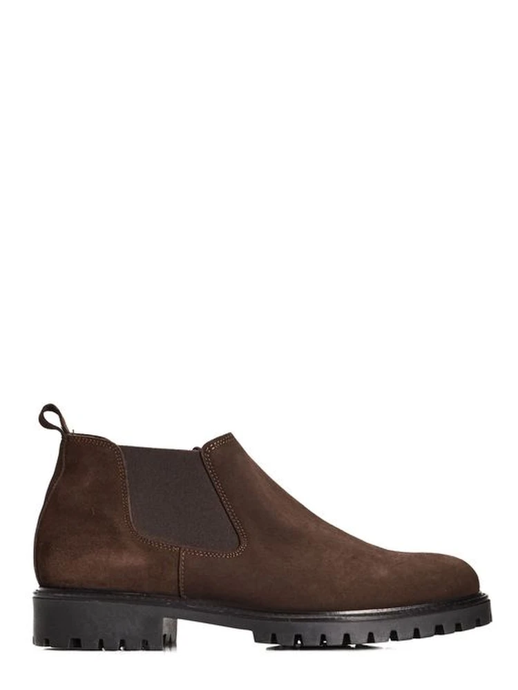 Brown Calfskin Boot