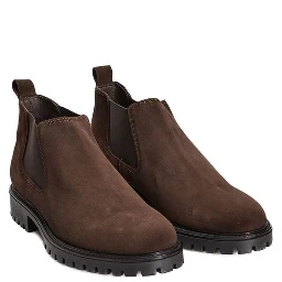 Brown Calfskin Boot