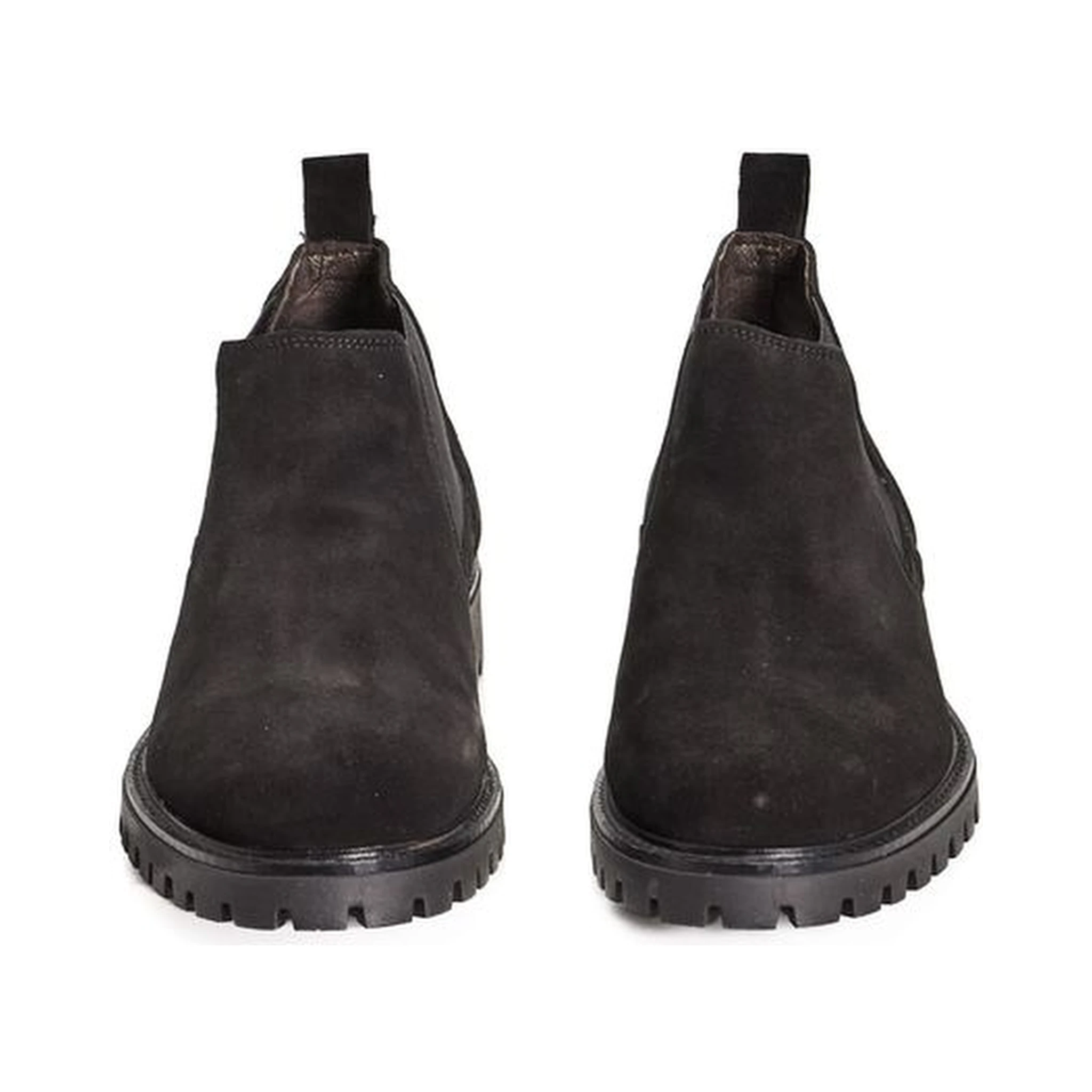 Black Calfskin Men Boot