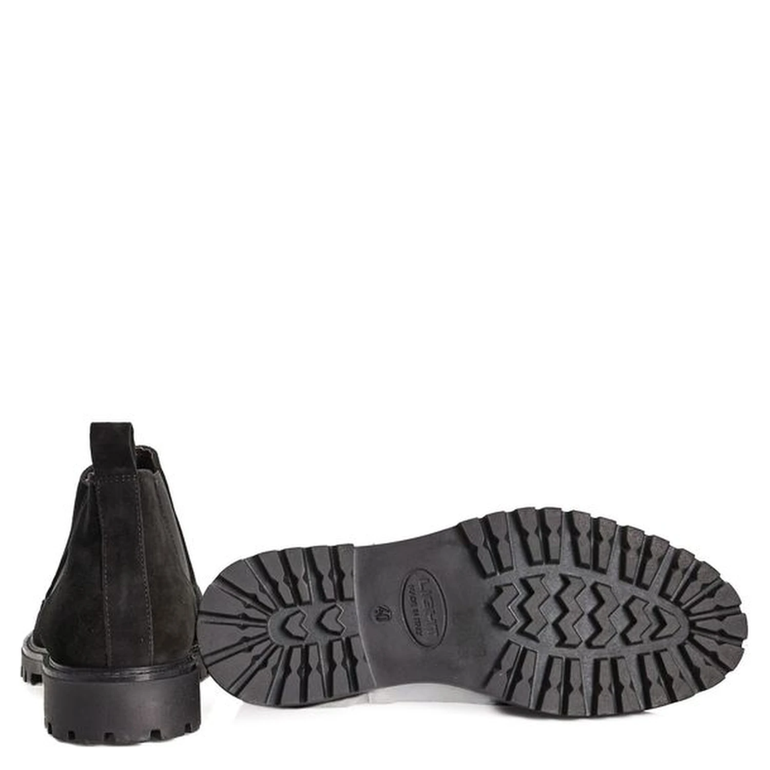 Black Calfskin Men Boot